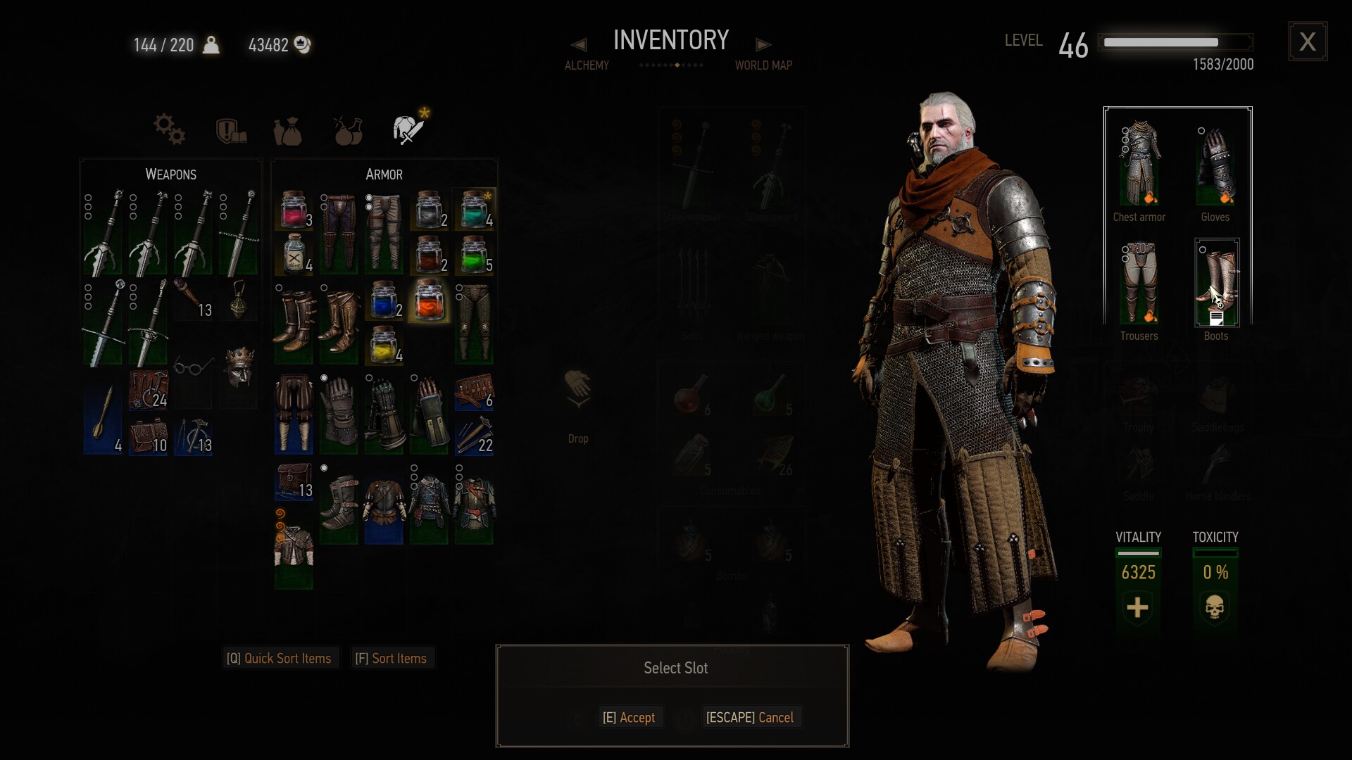 The Witcher 3 Blood and Wine How to Get Armor Dyes Shacknews